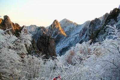 Mount Huangshan in Snow