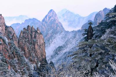 Mount Huangshan in Snow