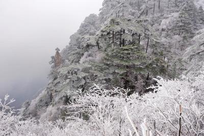 Mount Huangshan in Snow