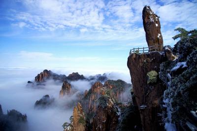 Mount Huangshan in Snow