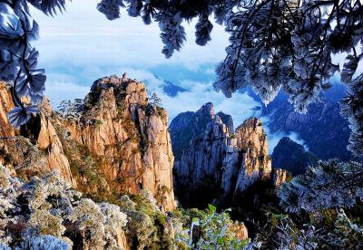 Mount Huangshan in Snow