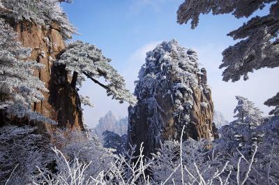 Mount Huangshan in Snow