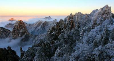 Mount Huangshan in Snow