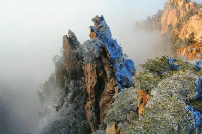 Mount Huangshan in Snow