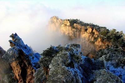 Huangshan Mountain in Snow