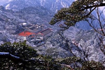 Mount Huangshan in Snow