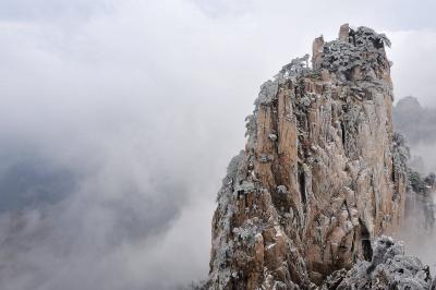 Mount Huangshan in Snow