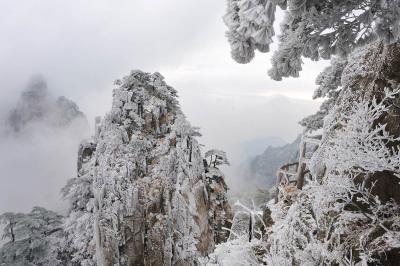 Mount Huangshan in Snow