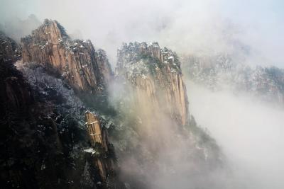 Mount Huangshan in Snow