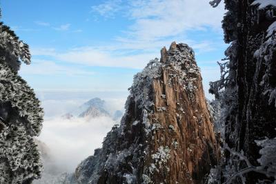 Mount Huangshan in Snow