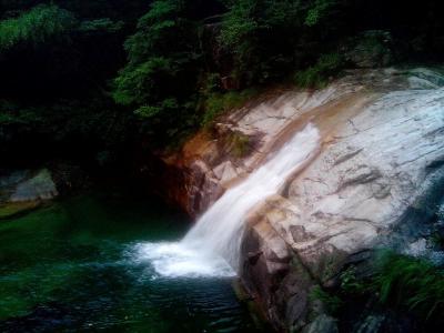 Waterfalls in Mount Huangshan