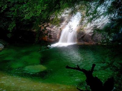 Waterfalls in Mount Huangshan