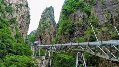 Cable Cars in Huangshan Mountain