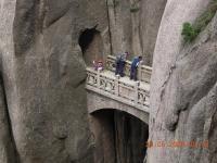 Fairy Walking Bridge - Mount Huangshan