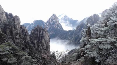 North Sea Scenic Area Huangshan Mountain