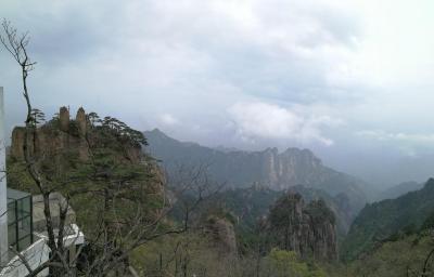 Cloud Valley Temple Scenic Area in Mt. Huangshan 
