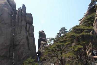 Jade Screen Scenic Area Huangshan Mountain