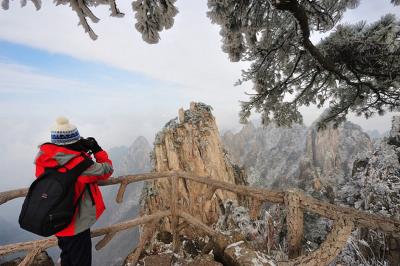 Mount Huangshan in Snow
