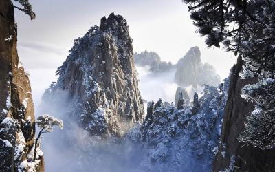Mount Huangshan in Winter