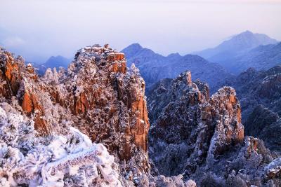 Mount Huangshan in Winter