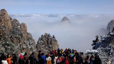 Mount Huangshan in Winter