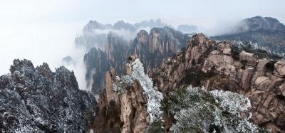 Mount Huangshan in Winter