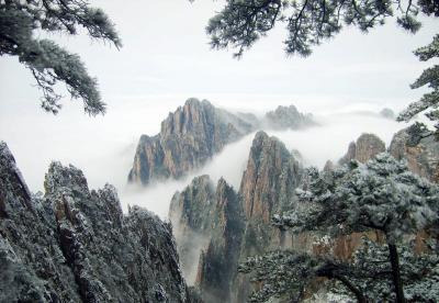 Mount Huangshan in Winter