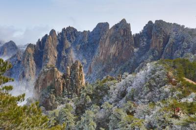 Yellow Mountain in Winter