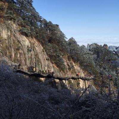 Paths in Mount Huangshan