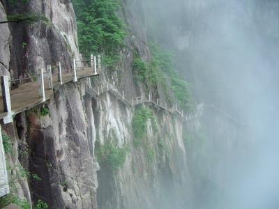 Paths in Mount Huangshan