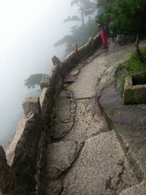 Paths in Mount Huangshan