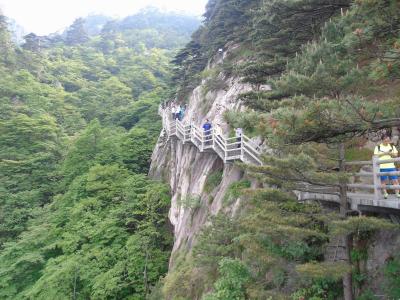 Paths in Mount Huangshan