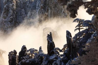 Huangshan Mountain Rime