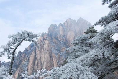 Rime in Mount Huangshan