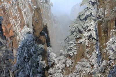 Winter Rime Mount Huangshan