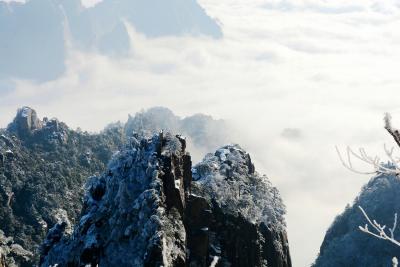 Sea of Clouds in Mount Huangshan