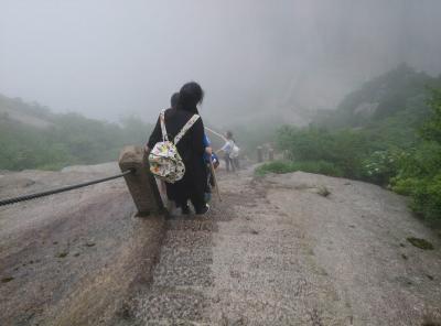 Steps in Mount Huangshan
