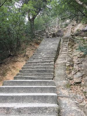 Steps in Mount Huangshan