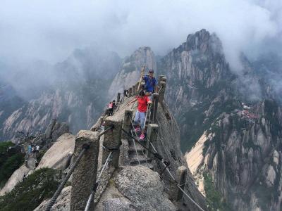 Steps in Yellow Mountain