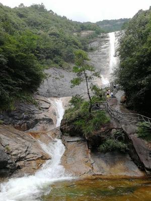 Waterfalls in Mount Huangshan
